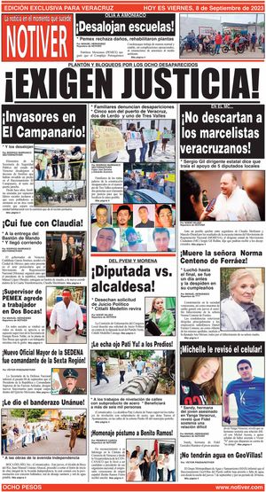 LA PORTADA - VIERNES, 8 DE SEPTIEMBRE 2023
