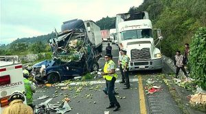 ¡CARRETERAZO EN LAS CUMBRES DE MALTRATA!
