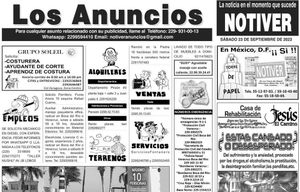 ...LOS ANUNCIOS, AVISOS Y DEMÁS! - SÁBADO, 23 DE SEPTIEMBRE 2023