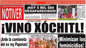 LA PORTADA - SÁBADO, 18 DE NOVIEMBRE 2023