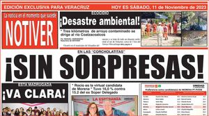 LA PORTADA - SÁBADO, 11 DE NOVIEMBRE 2023