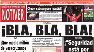 LA PORTADA - DOMINGO, 19 DE NOVIEMBRE 2023