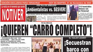 LA PORTADA - MARTES, 21 DE NOVIEMBRE 2023