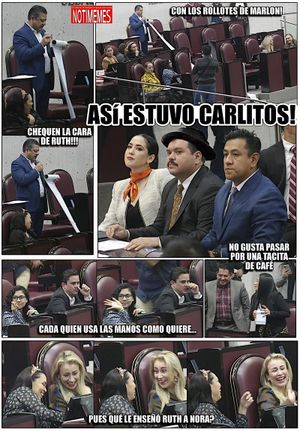 NOTI-MEME - ASÍ ESTUVO CARLITOS!