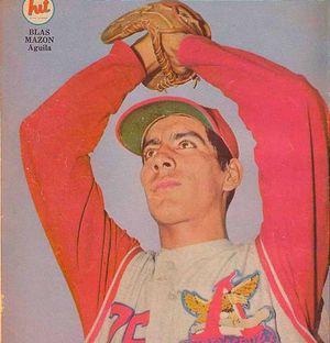 ¡RECORDANDO A BLAS MAZÓN, CAMPEÓN CON ROJOS DEL ÁGUILA! -En Ese Año tuvo Marca de 13-3