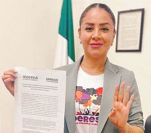 ¡LISSETHE YA SE APUNTÓ! -Busca la diputación federal por Morena por el distrito XII de Veracruz.