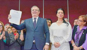 ¡SE RAJA MARCELO! -"Yo entiendo esto como el inicio en un paso decisivo en el entendimiento con Claudia. Si somos la segunda fuerza en Morena debemos ser tratados como tales"