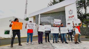 ¡PROTESTA DE PERIODISTAS! -"La SSP Reafirma que Dicha Información es Falsa y Precisa que los Efectivos Estatales en Ningún Momento Agredieron a Ningún Comunicador"