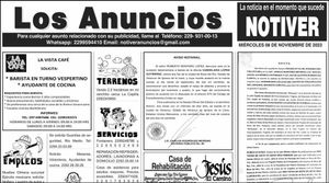 ...LOS ANUNCIOS, AVISOS Y DEMÁS! - MIÉRCOLES, 8 DE NOVIEMBRE 2023
