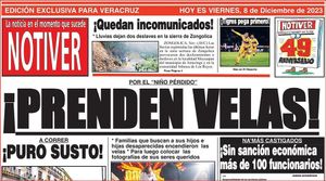 LA PORTADA - VIERNES 8 DE DICIEMBRE 2023