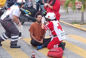 ¡CICLISTAS ATROPELLADOS POR AUTOMOVILÍSTA!