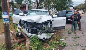 ¡EVITA CHOQUE FRONTAL Y COLISIONA CON ÁRBOL!