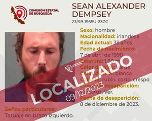 ¡LOCALIZAN AL IRLANDÉS QUE DESAPARECIÓ EN EL PUERTO DE VERACRUZ!