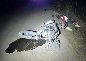 ¡MUERE EN DERRAPÓN DE MOTO EN JAMAPA!