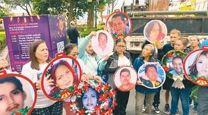 ¡COLOCAN ESFERAS CON LOS ROSTROS DE DESAPARECIDOS!