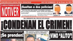 LA PORTADA - DOMINGO 28 DE ENERO 2024