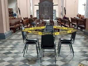 ¡REFORZARÁN CANDELABROS DE CATEDRAL DE VERACRUZ PARA EVITAR SUSTOS!