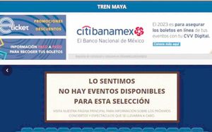 ¡FALLA EL TREN MAYA!