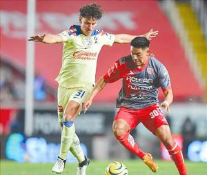 ¡AMÉRICA VE CORTADA SU RACHA PERFECTA, EMPATA CON NECAXA!