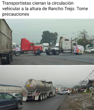 ¡PARO NACIONAL DE TRANSPORTE HASTA EL 15!