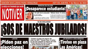LA PORTADA - JUEVES 7 DE MARZO 2024