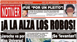 LA PORTADA - MIÉRCOLES 13 DE MARZO 2024