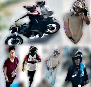¡MOTORIZADOS Y ARMADOS! - POLICÍAS SOBRE ELLOS