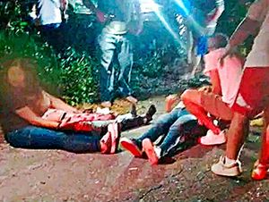 ¡LA EMBESTIDA FUE DE FRENTE! - *UNA FAMILIA VIAJABA EN EL COCHE *MUEREN LA ABUELA Y LA NIETA *EL CHOFER DEL TORTON ESTÁ DETENIDO
