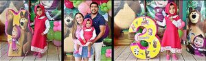ALESSIA FESTEJA DE MASHA Y EL OSO!