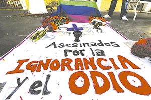 ¡VAN OCHO CRÍMENES DE ODIO EN DE MAYO!