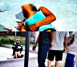 ¡LA TIROTEAN! - *IBA CON SU HIJO DE 3 AÑOS *LE METEN TRES TIROS *CANCHAS DEL INFONAVIT SAN ROMÁN CÓRDOBA