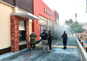 ¡FUEGO EN LA COCINA DEL McDONALD’S DE PLAZA MOCAMBO!