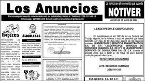 ...LOS ANUNCIOS, AVISOS Y DEMÁS! - JUEVES, 23 DE MAYO 2024