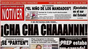 LA PORTADA - MIÉRCOLES 5 DE JUNIO 2024