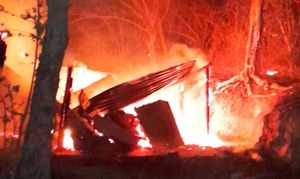 ¡MUERE QUEMADO EN SU CASA!