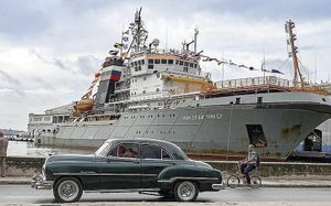 ¡BARCOS DE GUERRA RUSOS LLEGAN A LA HABANA!