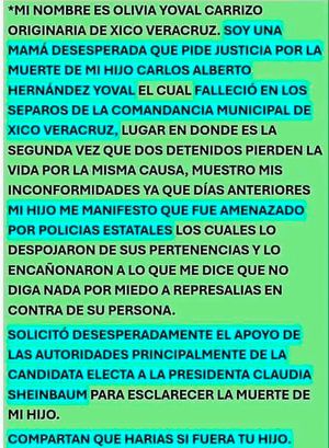 ¡POLICÍAS DE SSP LO HABÍAN AMENAZADO! - APARECIÓ SIN VIDA EN LA CÁRCEL DE XICO