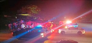 ¡SEIS PLOMAZOS A QUEMARROPA! - *ARREGLABA SU PUESTO DE FRUTAS PARA INICIAR SU DÍA *MARTÍNEZ DE LA TORRE!