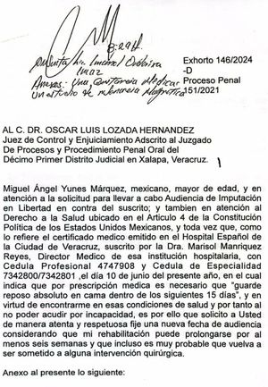 ¡CHIKI-YUNES COMPROBÓ RESTRICCIÓN MÉDICA!