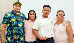 MÁXIMO A. GONZÁLEZ VERA PRIMER LUGAR...