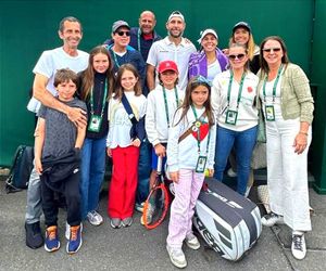 ¡HISTÓRICO SANTY Y GUGU EN WIMBLEDON! - *Duelo Disputado en la Cancha 12 del All England Club