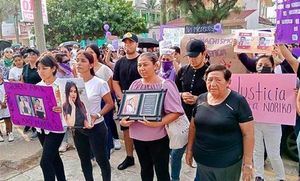 ¡NO QUIEREN VIVIR CON MIEDO! - *Vuelven a marchar ahora en Coatzacoalcos para exigir justicia por el crimen de Noriko