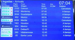 ¡QUEDAN “VARADOS” 320 PASAJEROS! - *Huracan Beryl *Rutas hacia Cancún y Mérida