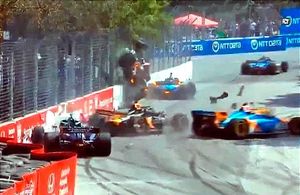 ¡PATO O’WARD SUFRE DRAMÁTICO ACCIDENTE EN TORONTO; SALE ILESO!