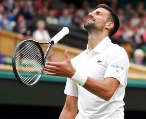 ¡GANA DJOKOVIC SU PRIMER PARTIDO EN WIMBLEDON!