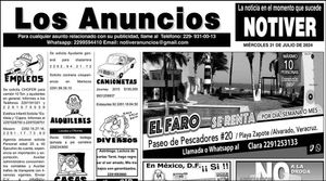 ...LOS ANUNCIOS, AVISOS Y DEMÁS! - MIÉRCOLES, 31 DE JULIO 2024