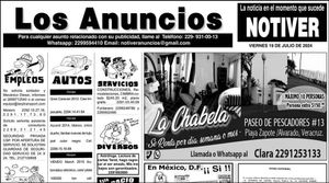 ...LOS ANUNCIOS, AVISOS Y DEMÁS! - VIERNES, 19 DE JULIO 2024