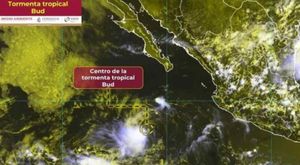 ¡SURGE LA TORMENTA TROPICAL BUD; LLUVIAS FUERTES E INTENSAS!
