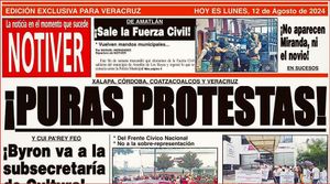 LA PORTADA - LUNES 12 DE AGOSTO 2024