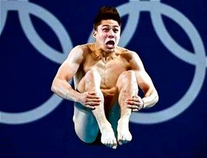 ¡OSMAR OLVERA EN ÓRBITA DE MEDALLA! - TRAMPOLÍN 3 METROS!